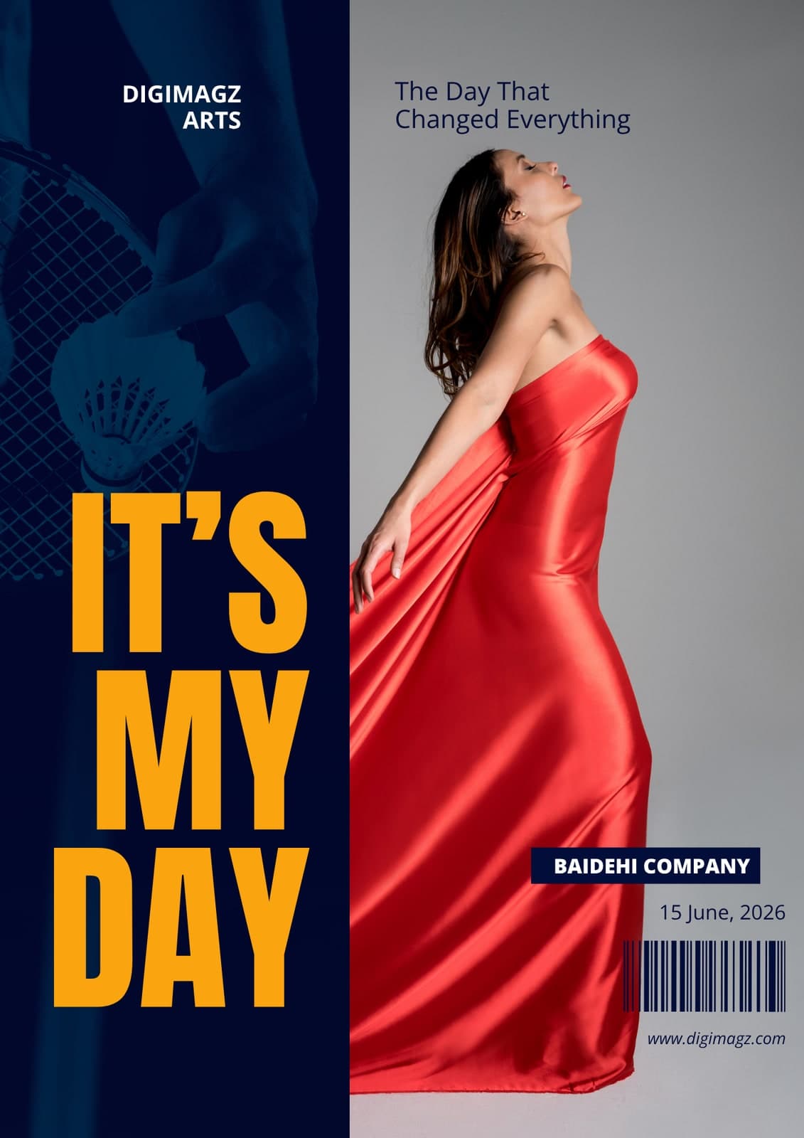 Cover of It's My Day, June 2026, designed by DigiMagz